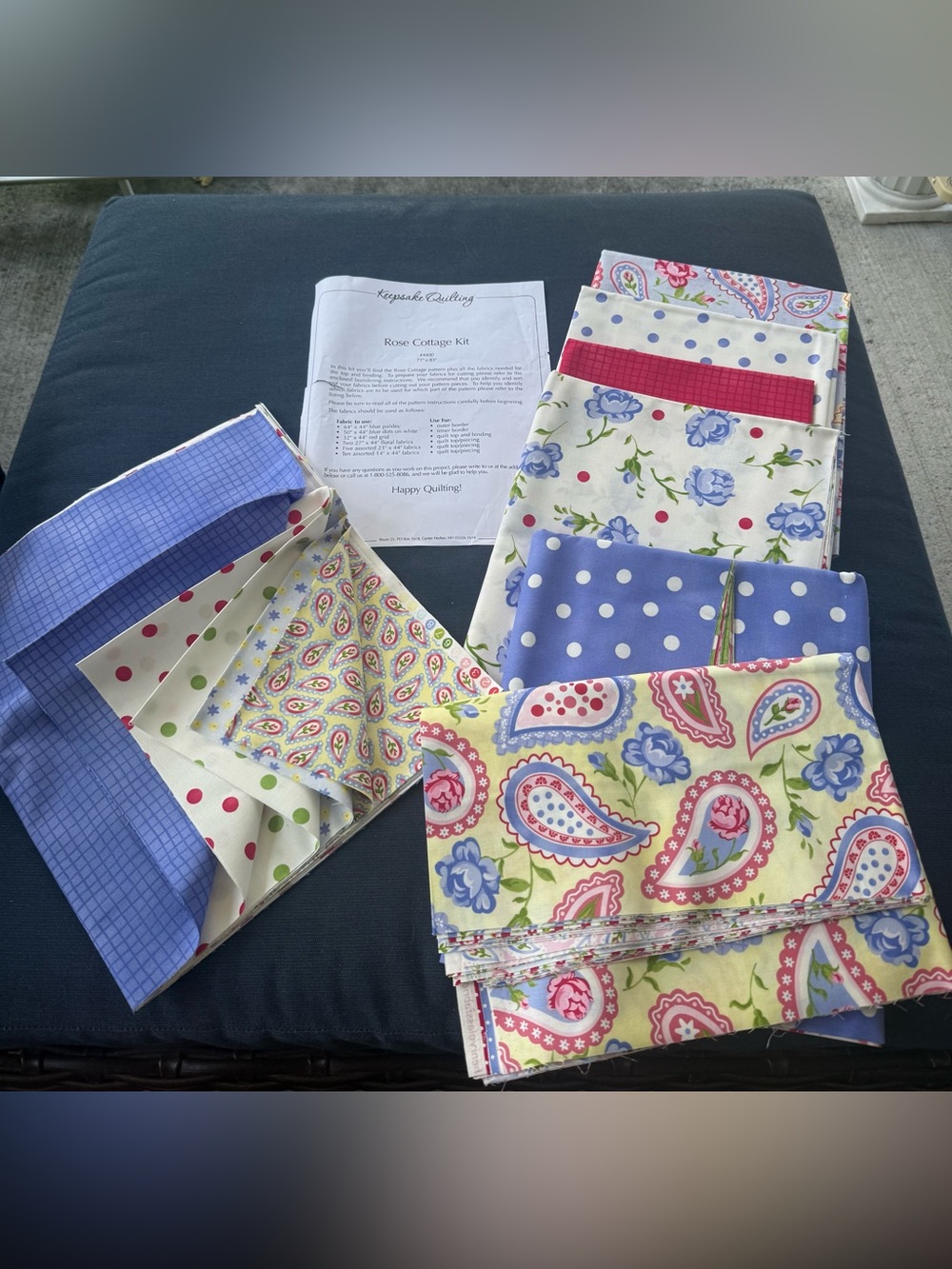 🆕Rose Cottage Quilt Kit🆕 - Picture 2 of 15